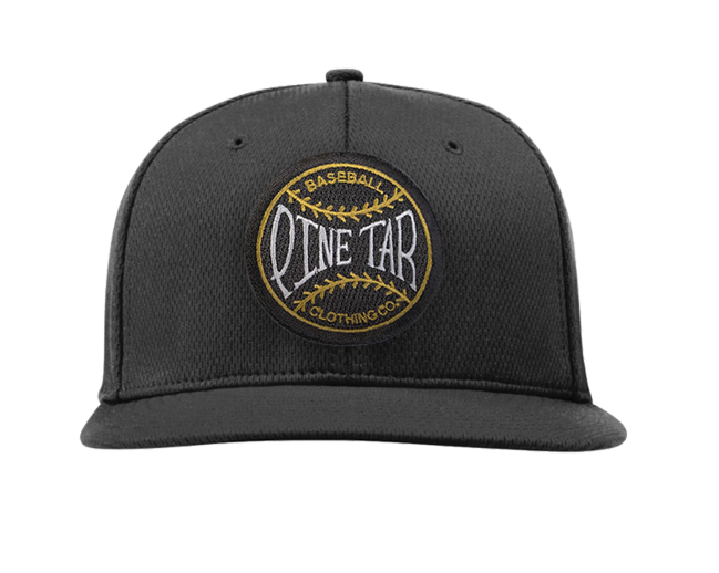Pine Tar Emblem Fitted – Black