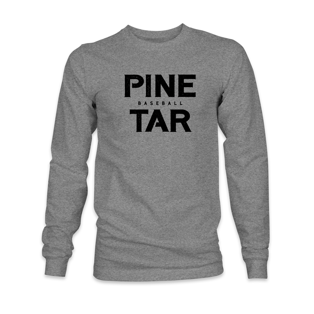 Bold Text Long-Sleeve