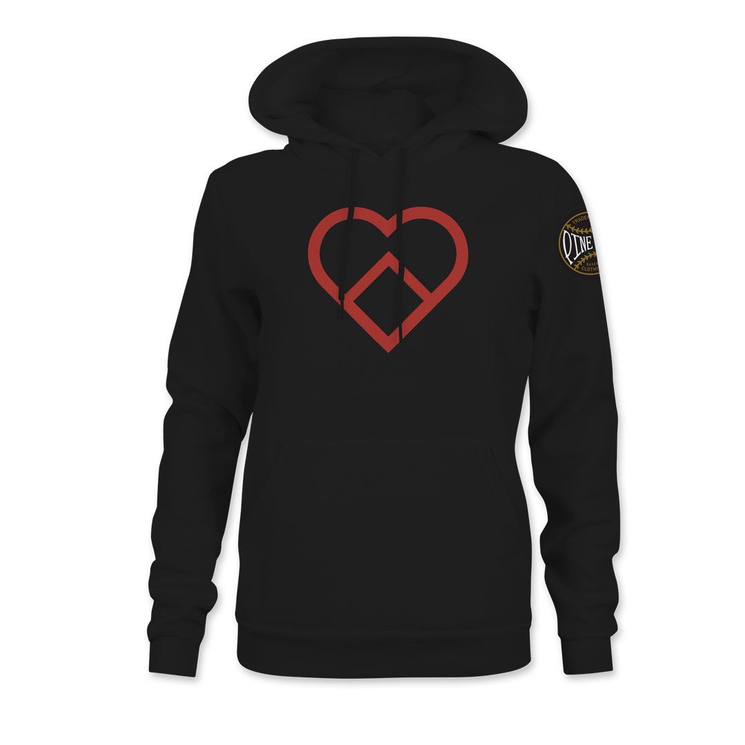Heart Womens Hoodie