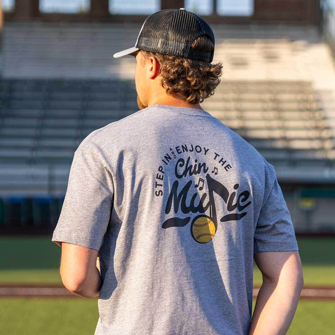 Baseball Graphic Tee | Chin Music T-Shirt | Pine Tar Clothing