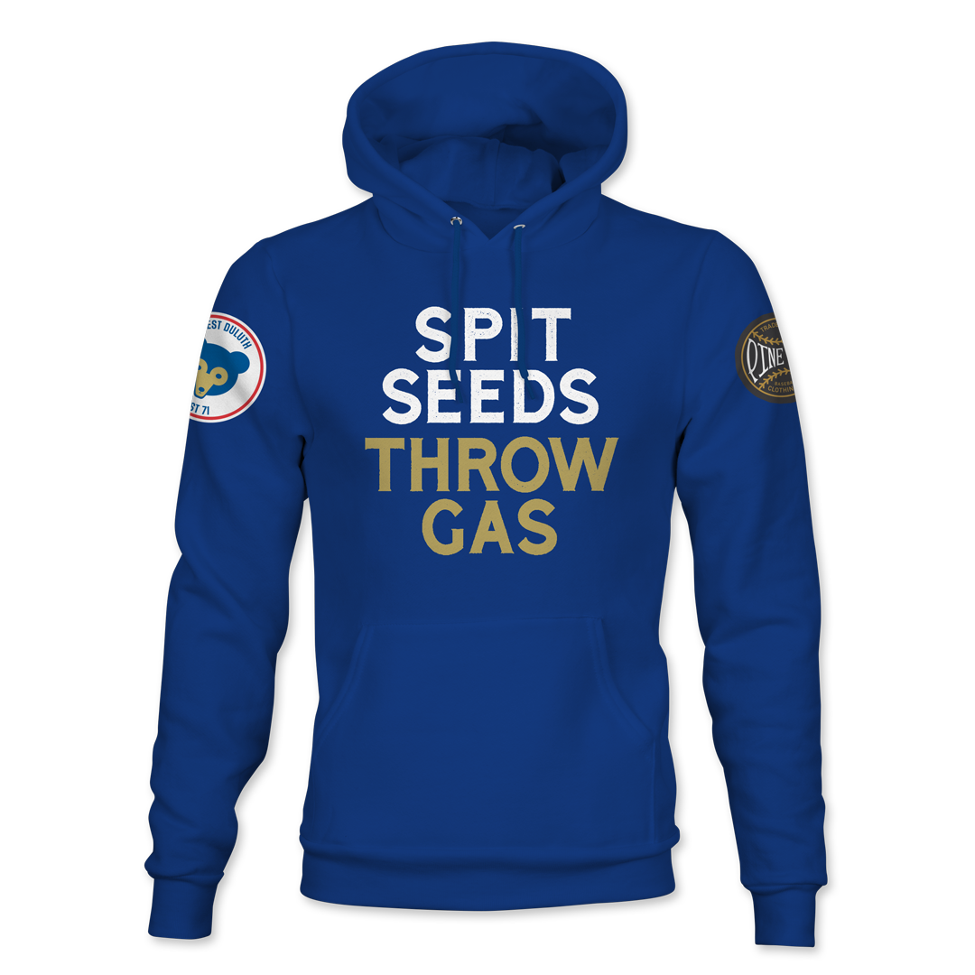 West Duluth Cubs Spit Seeds Throw Gas Hoodie