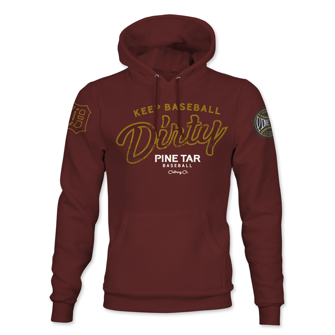Denfeld Keep Baseball Dirty Hoodie