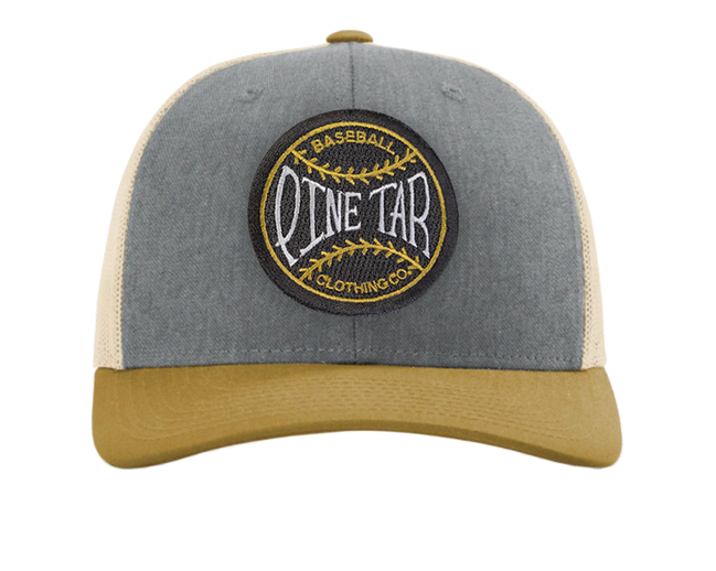 Pine Tar Emblem Snapback – Birch/Gray