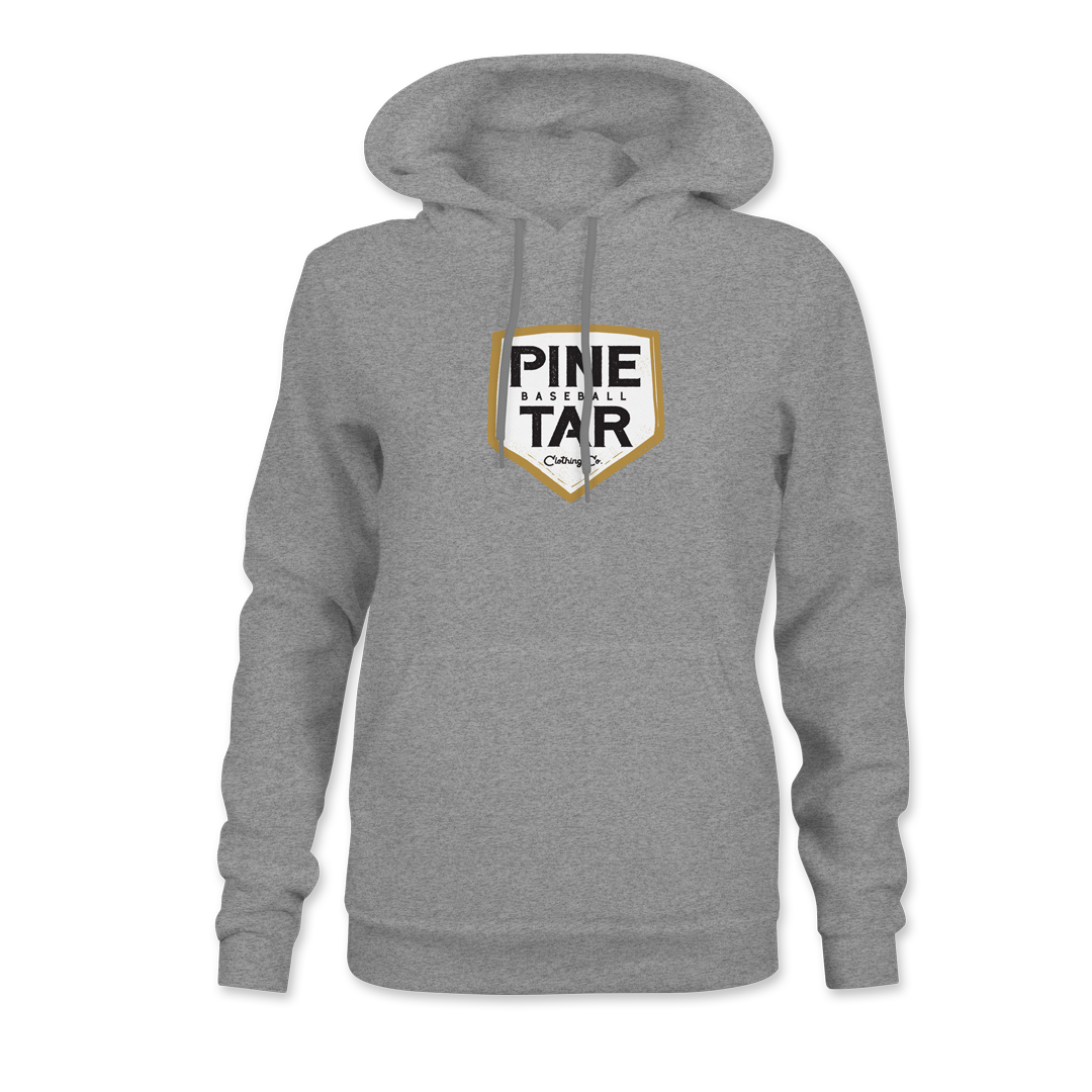 Home Plate Womens Hoodie