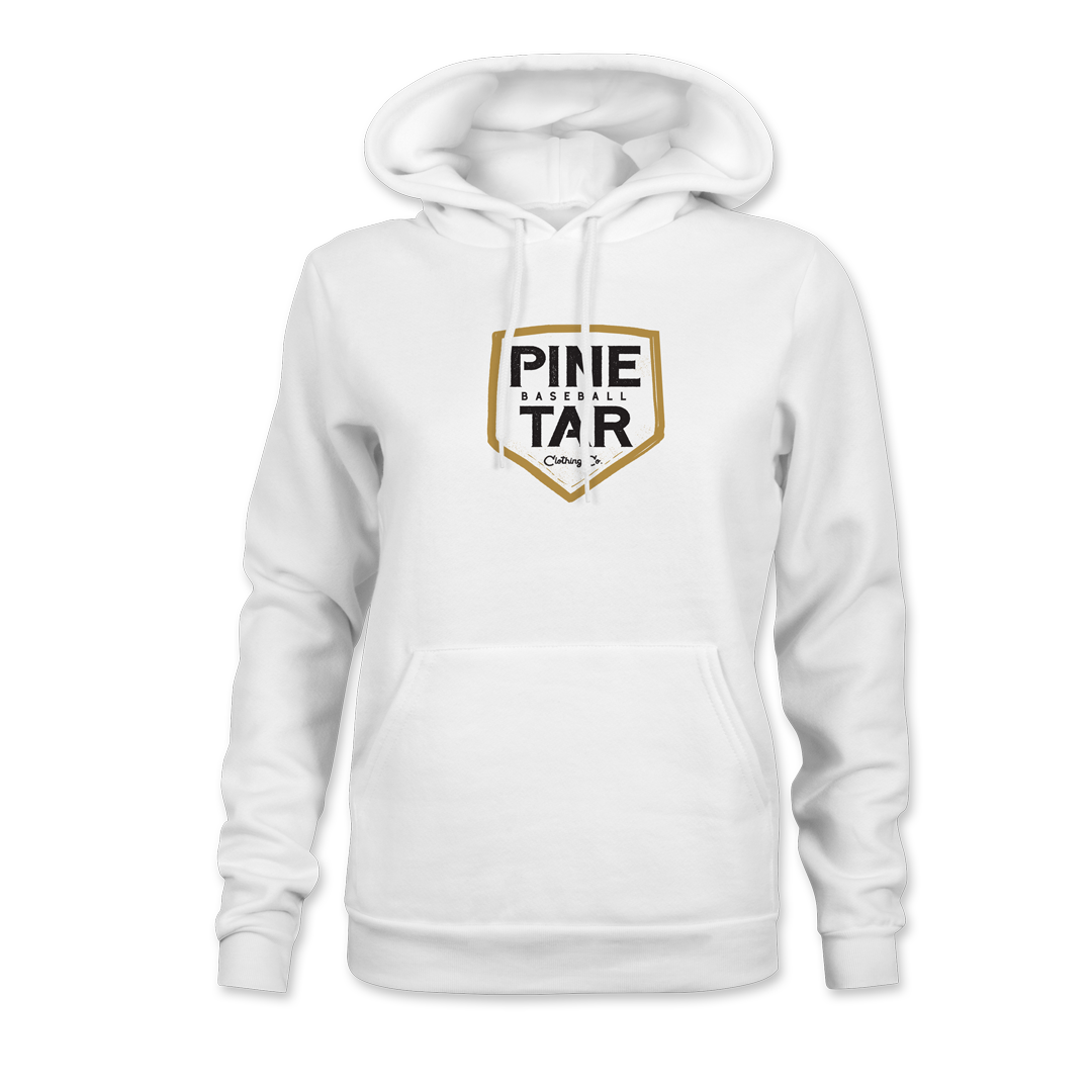 Home Plate Womens Hoodie
