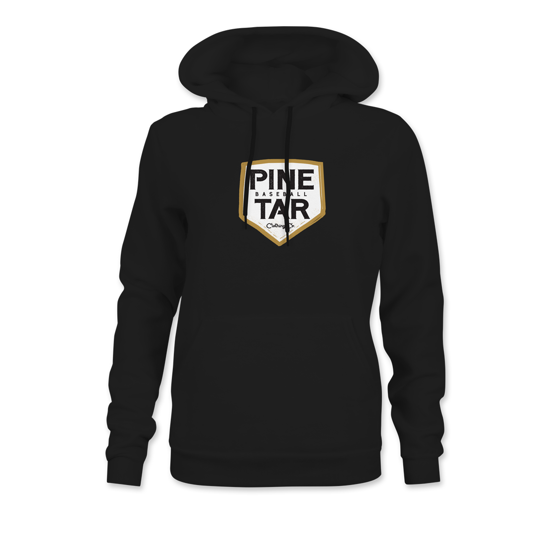 Home Plate Womens Hoodie