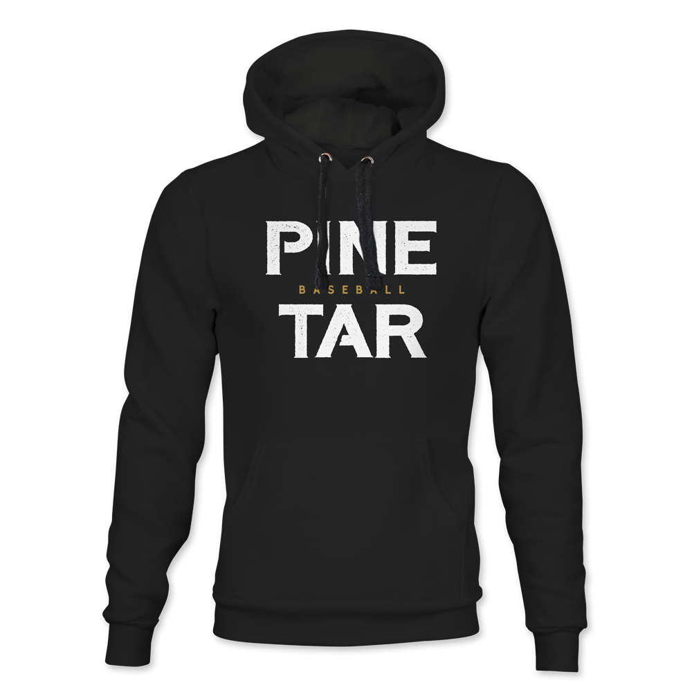 Pine Tar Premium Hoodie - Bold Text