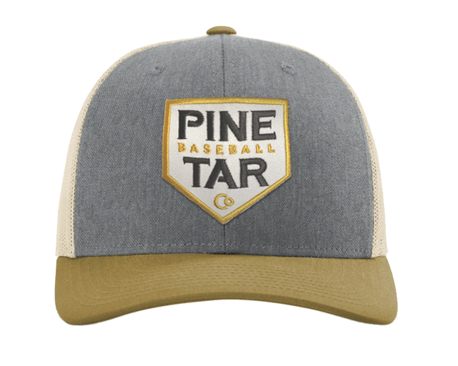Pine Tar Plate Snapback - Birch/Gray