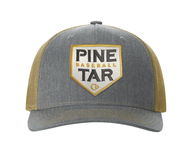 Pine Tar Plate Snapback - Harvest/Gray