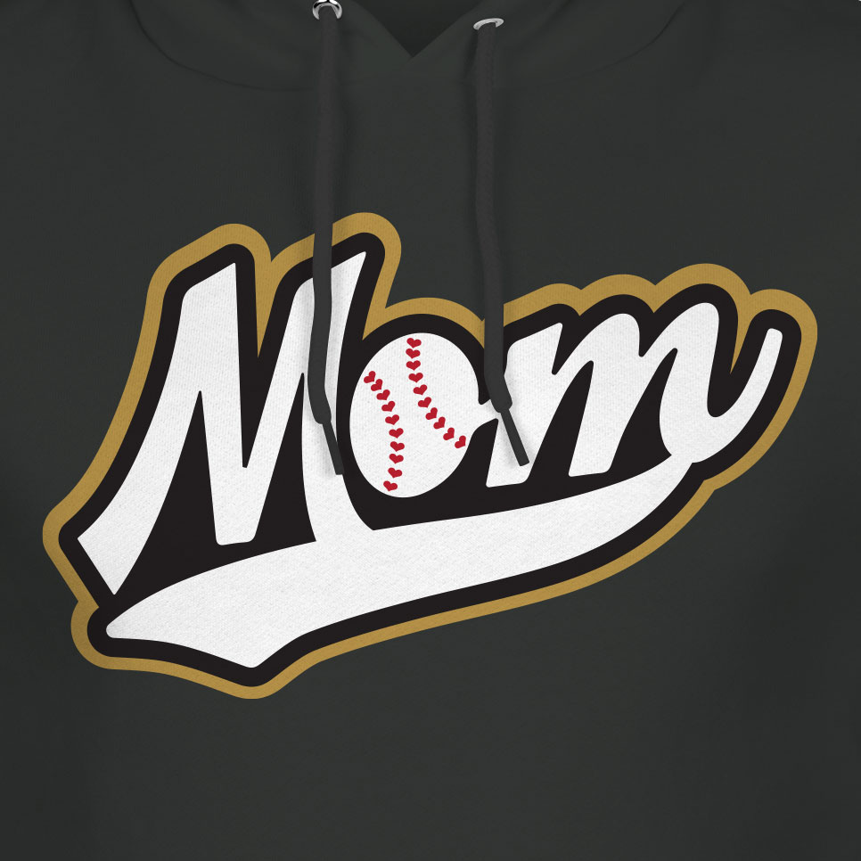 Pine Tar Hoodie - Baseball Mom