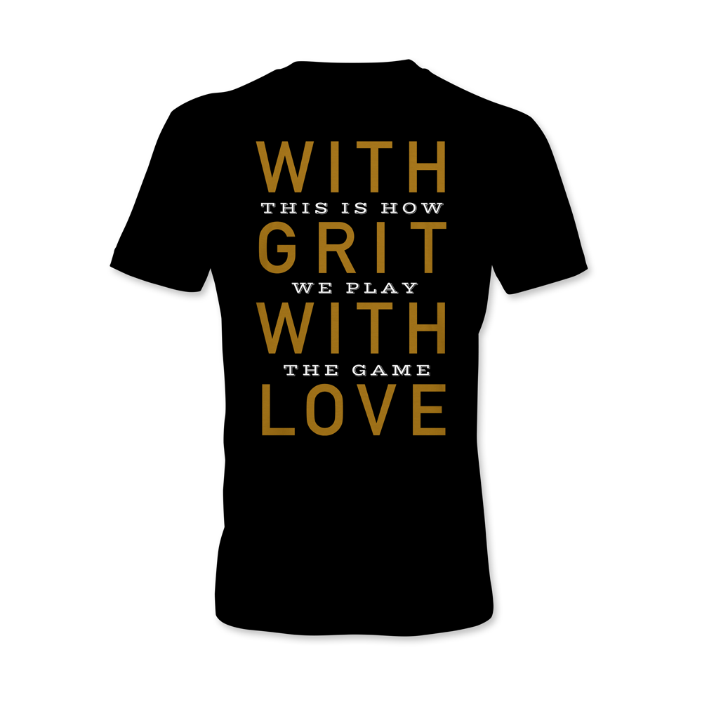 With Grit. With Love. - Pine Tar Tee Shirt
